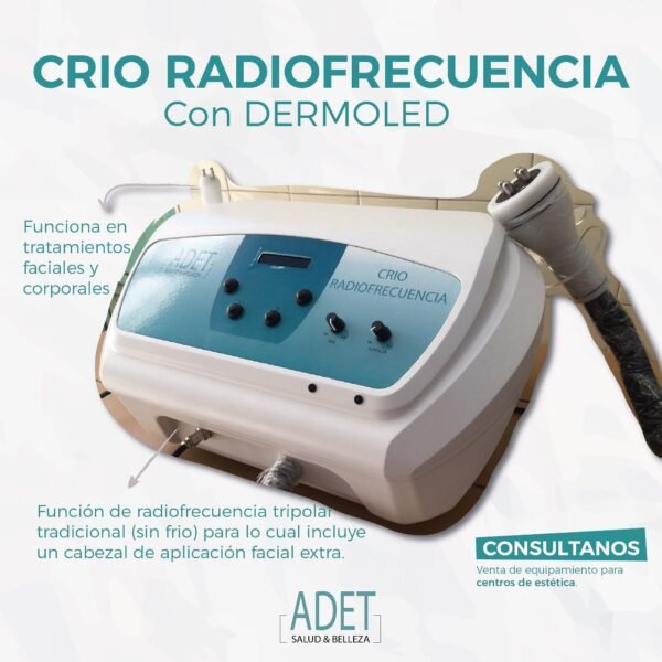 Crio Radiofrecuencia con Dermoled -